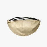 Tan bag, front view