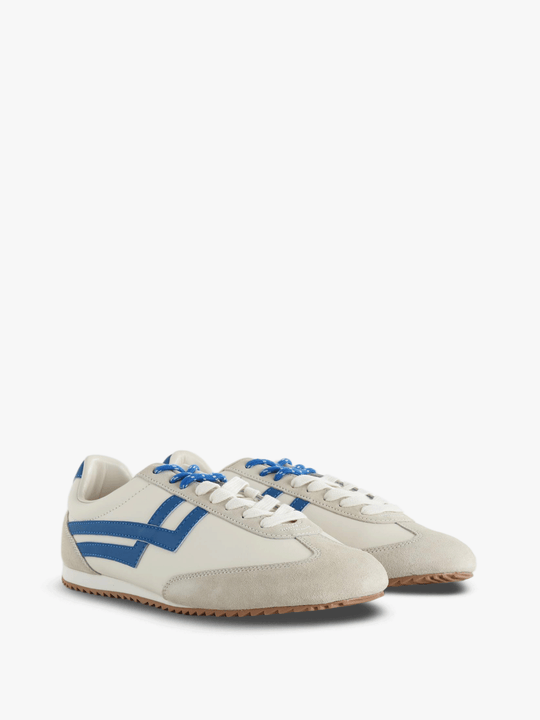 Tan shoes, front view