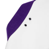 TEAM WANG X CHUANG ASIA - Women Pointed Flat-collar Cropped Baseball Jacket