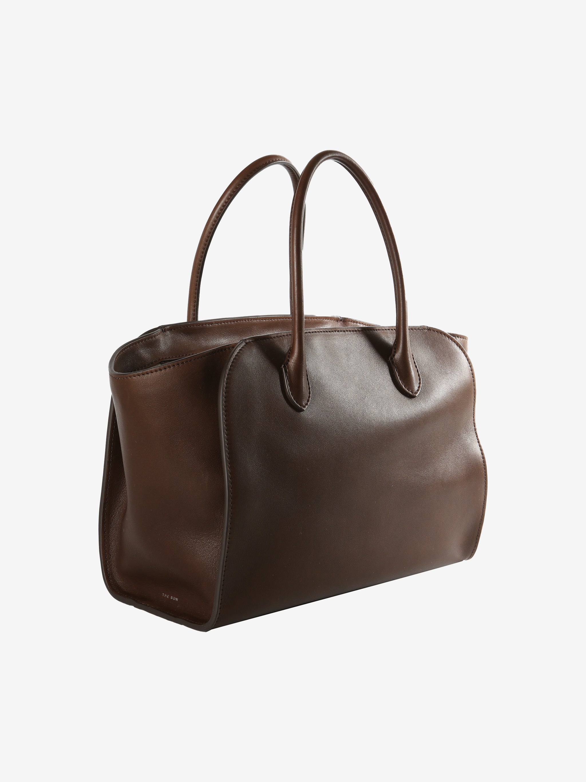 brown bag, side view