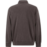 Brown shirt, back view