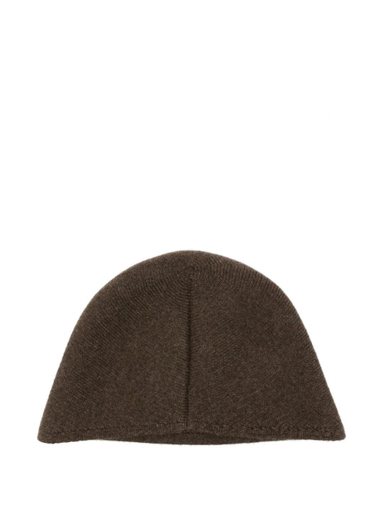 Brown hat, front view