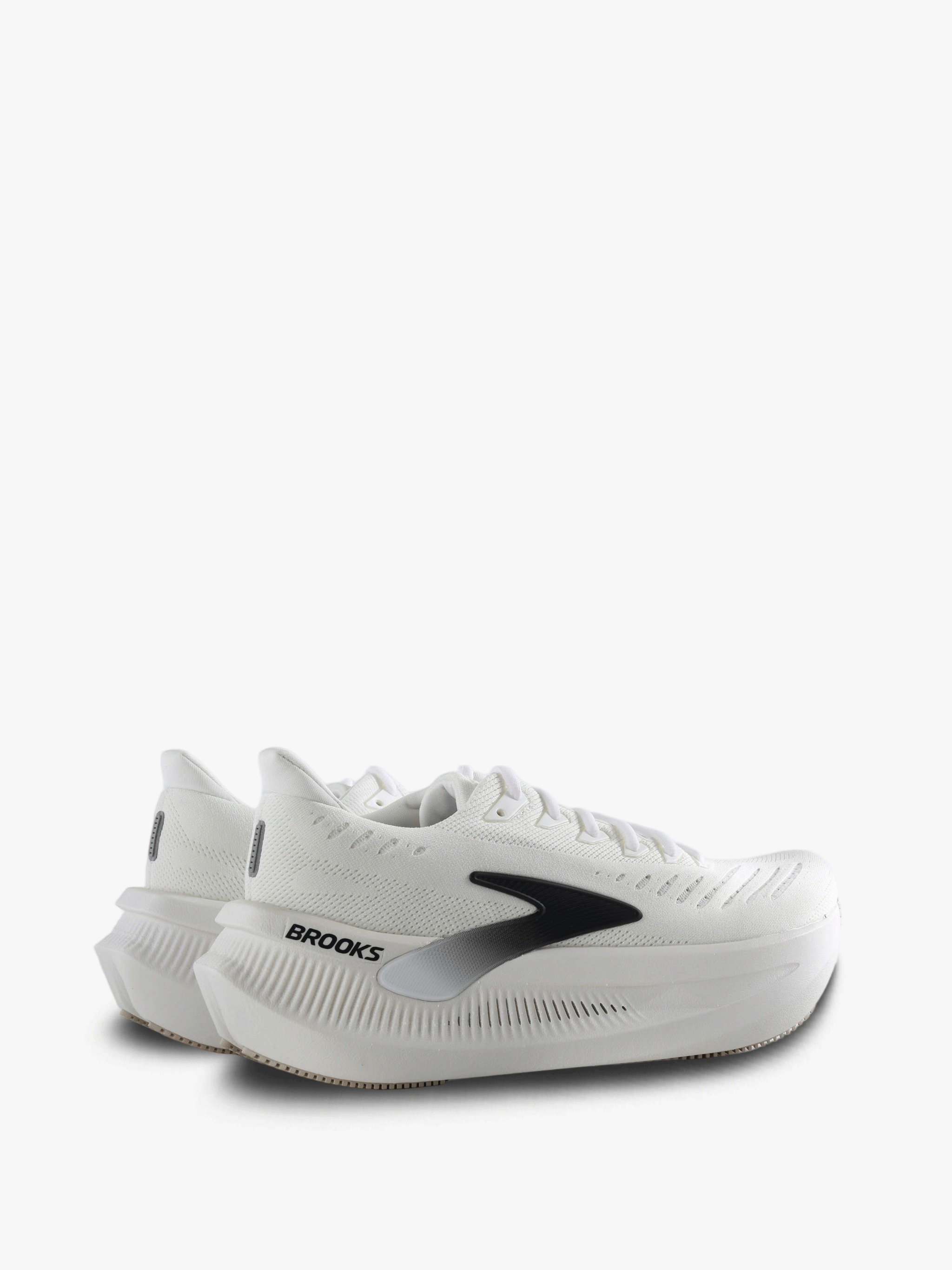 White shoes, side view