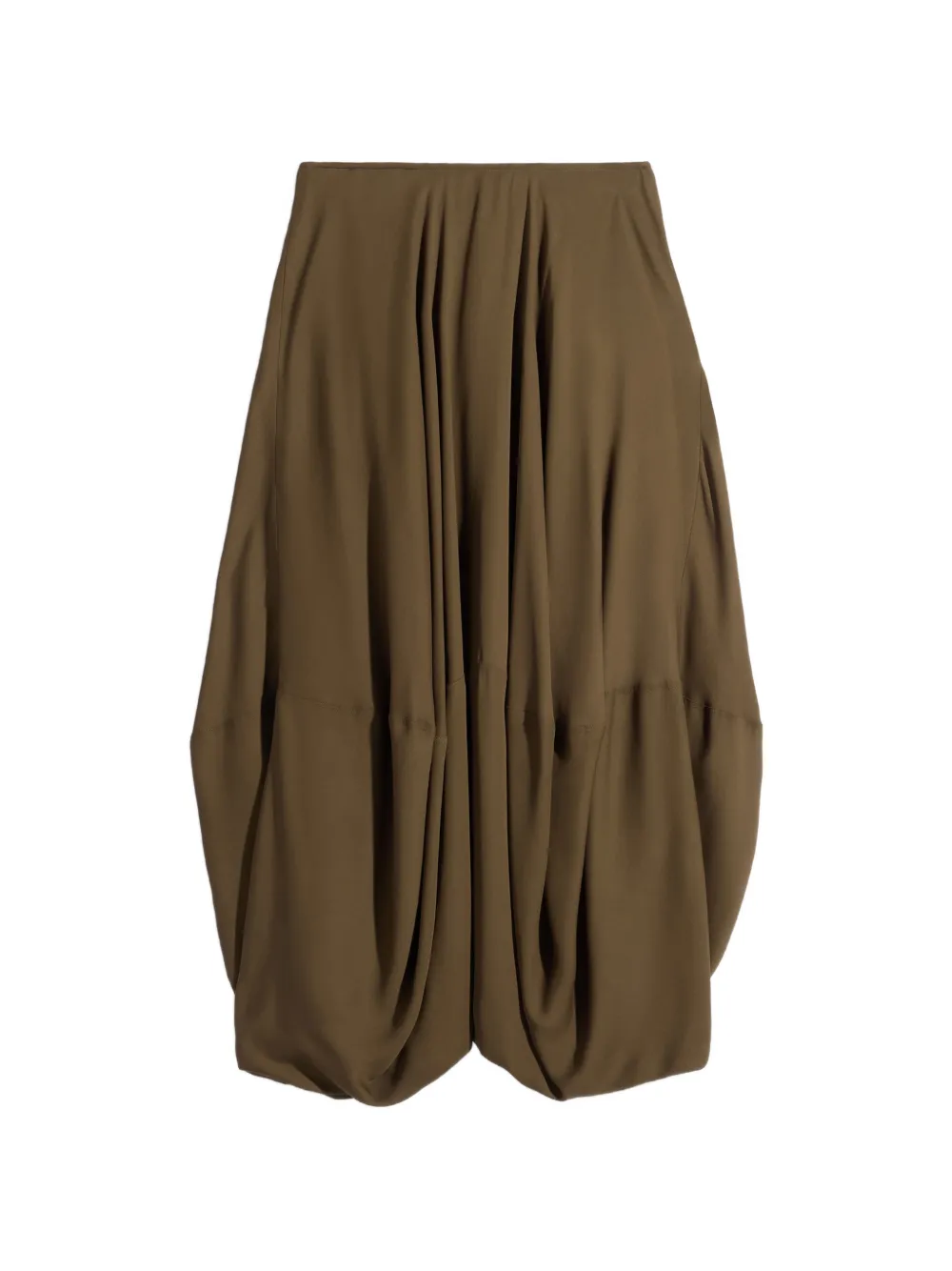 Brown skirt, front view