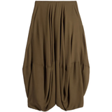 Brown skirt, front view