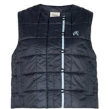 Navy jacket, front view