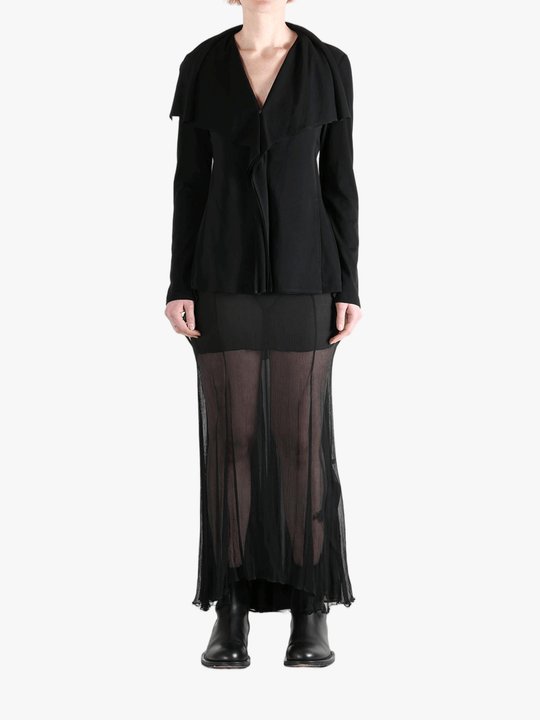 Black jackets, full body view