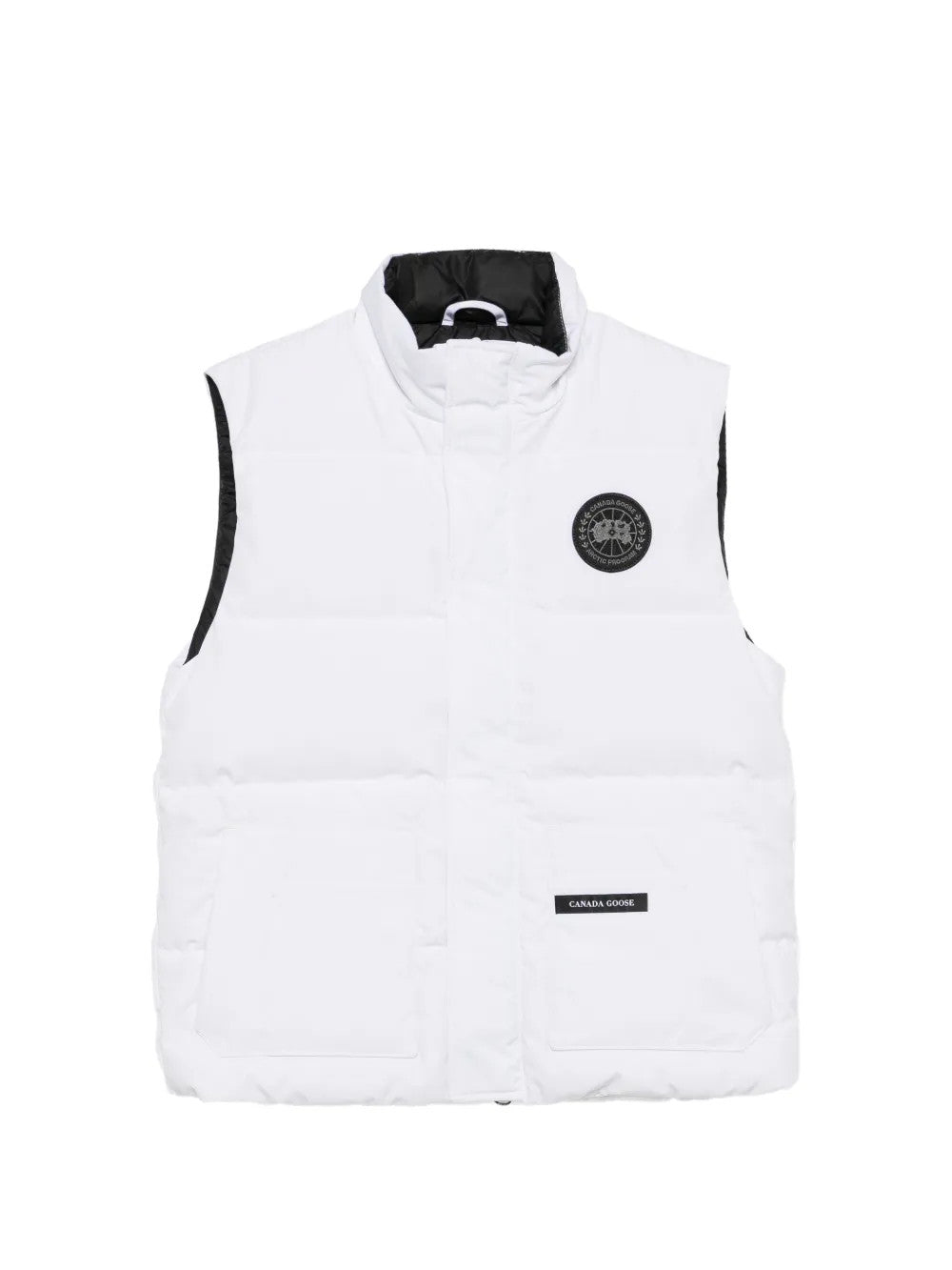 White jacket, front view