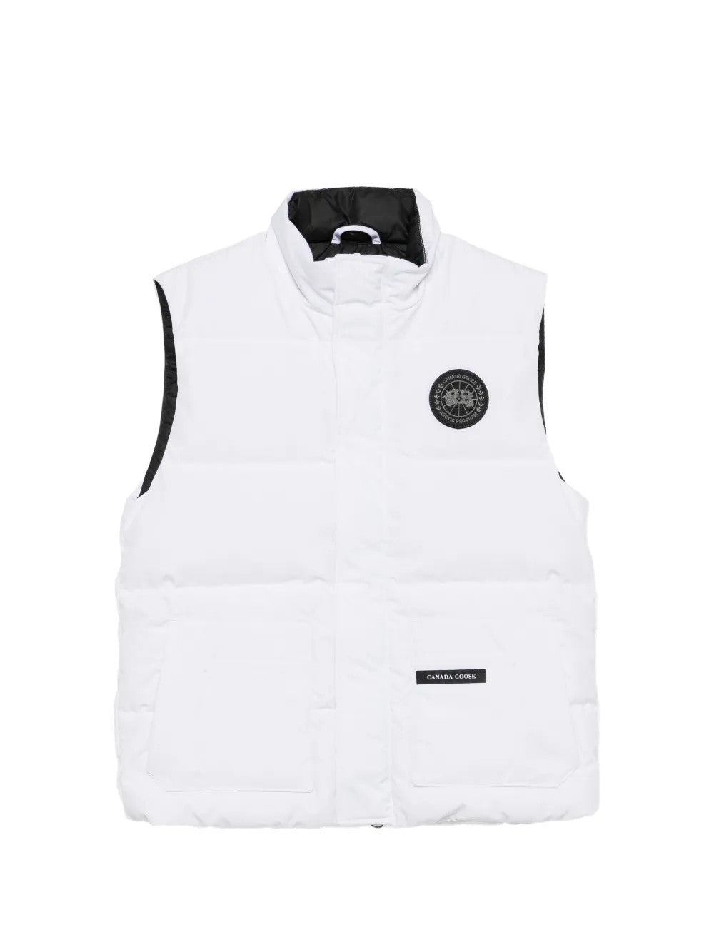 White jacket, front view