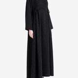 Black dress, full body view