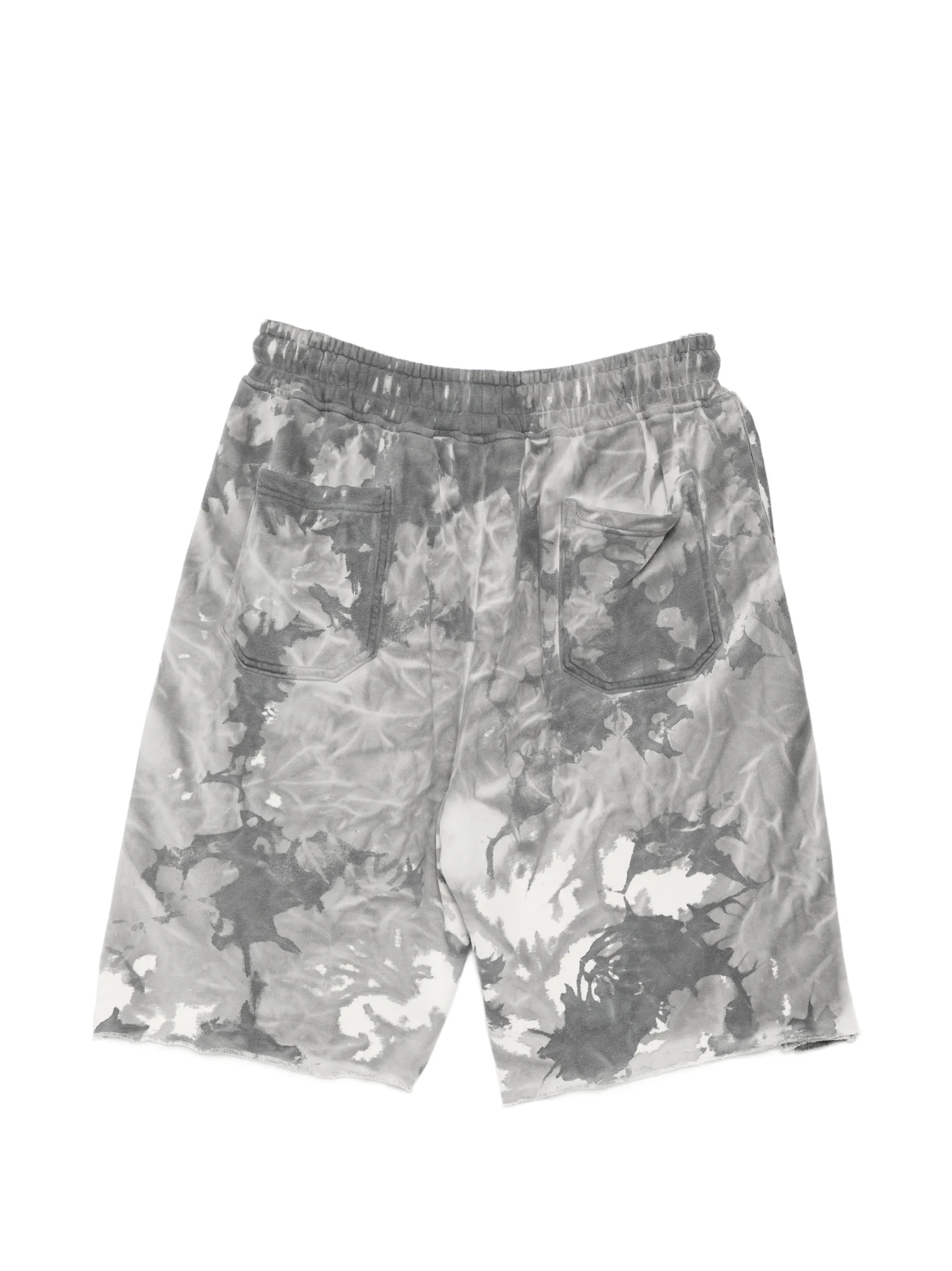 Grey shorts,back view