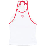 White top, front view