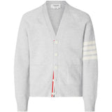 White knitwear, front view