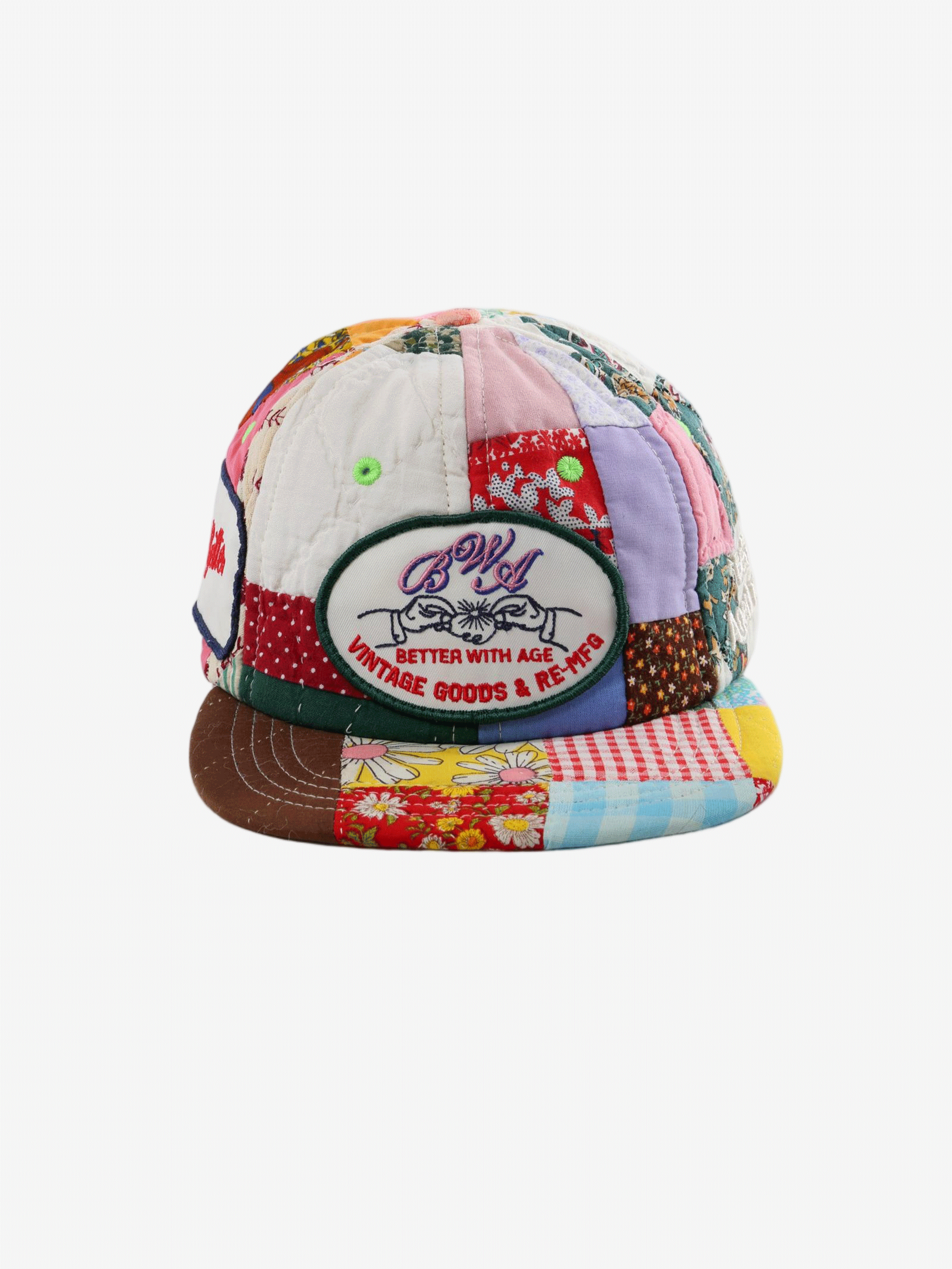 Brown hat, front view