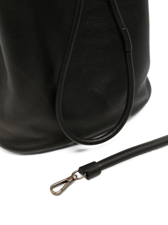 Close up of Black bag, showing detail