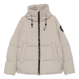 Tan coats, front view