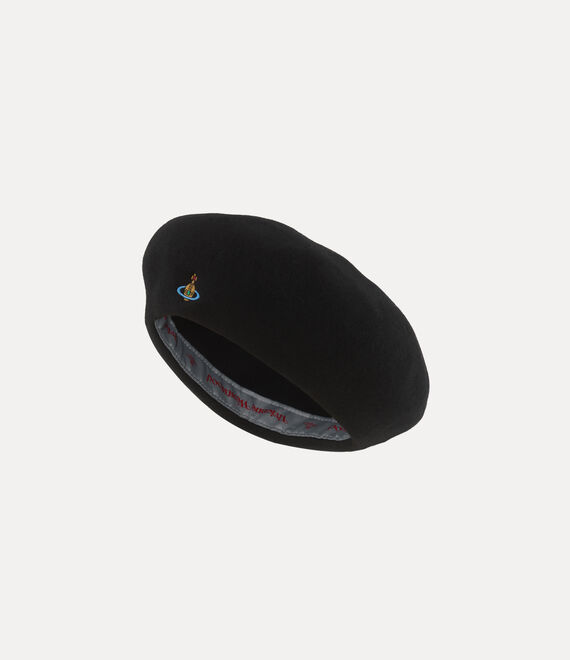 Black hat, front view
