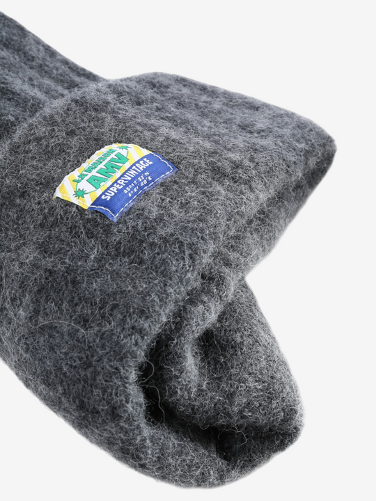 Close up of Grey hat, showing detail