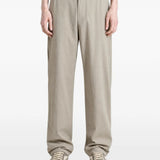 Tan pants, full body view