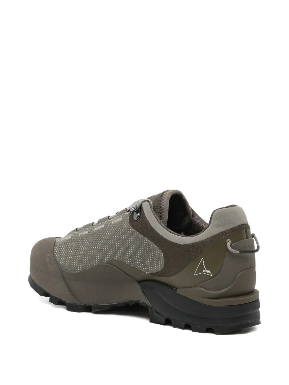 Grey sneaker, back view