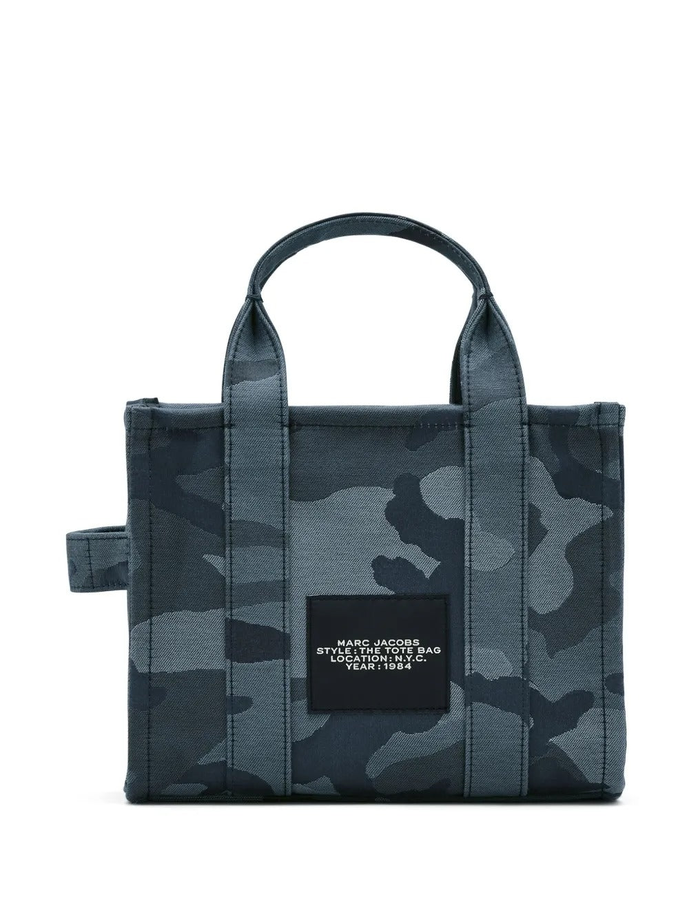 Blue bag, back view
