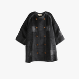 Black jacket, front view