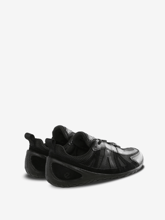 Black sneakers, back view