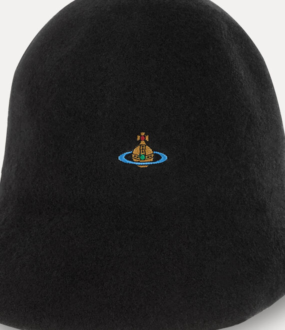 Black hat, front view