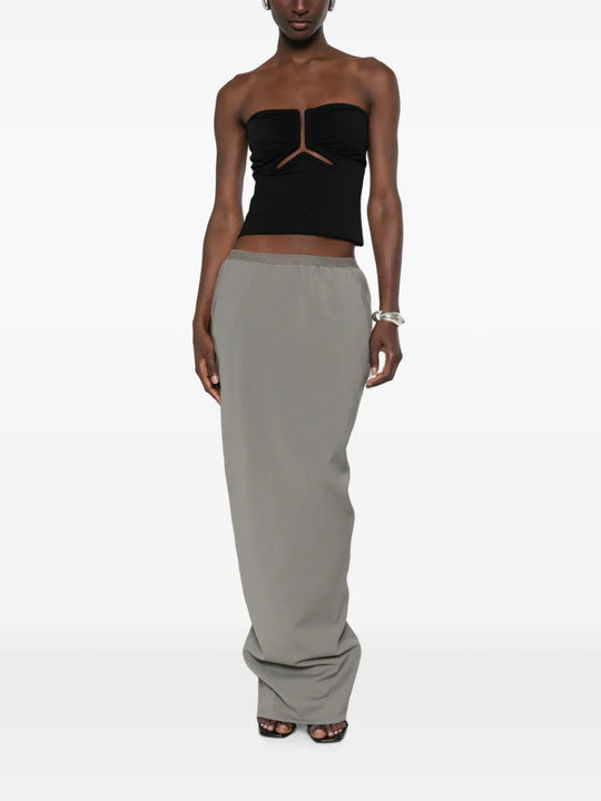 Black top, full body view