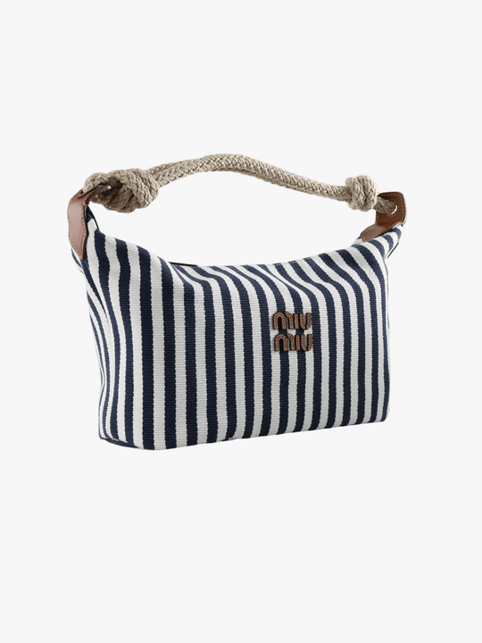 Navy bag, front view