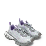 Grey sneakers, side view