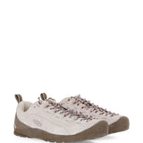 Tan shoes, front view