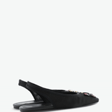 Black shoes, side view
