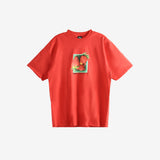 Red t-shirt,front view