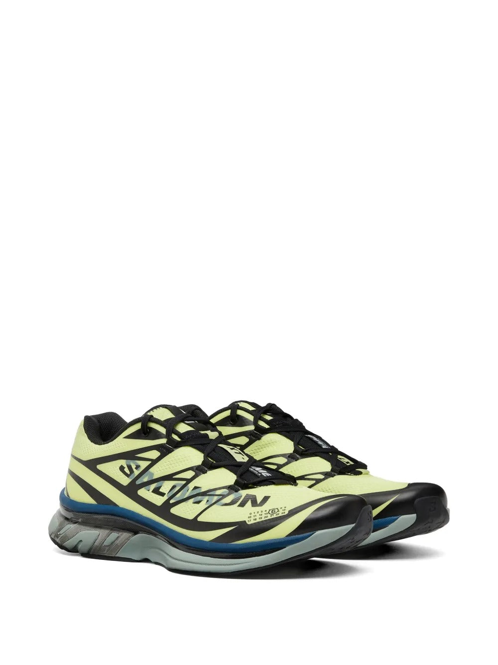 Yellow sneakers, side view
