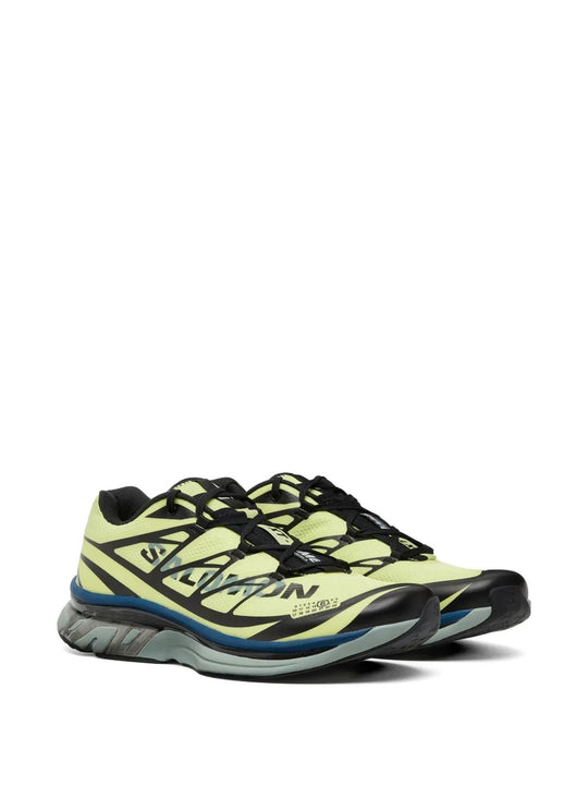 Yellow sneakers, side view