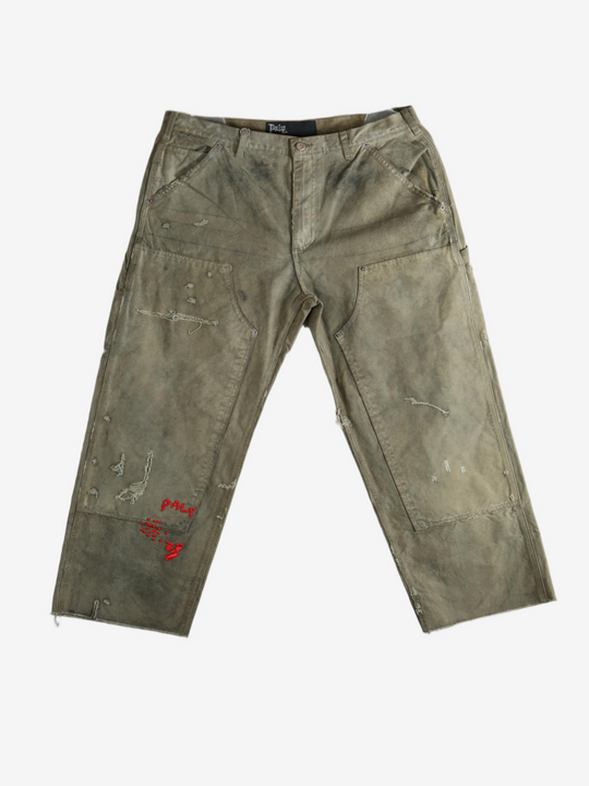 Brown pants, front view