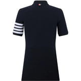 THOM BROWNE - Women 4 Bar Polo Dress