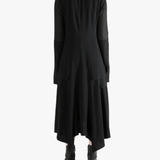 Black dress, full body view