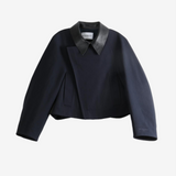 Black jacket, front view