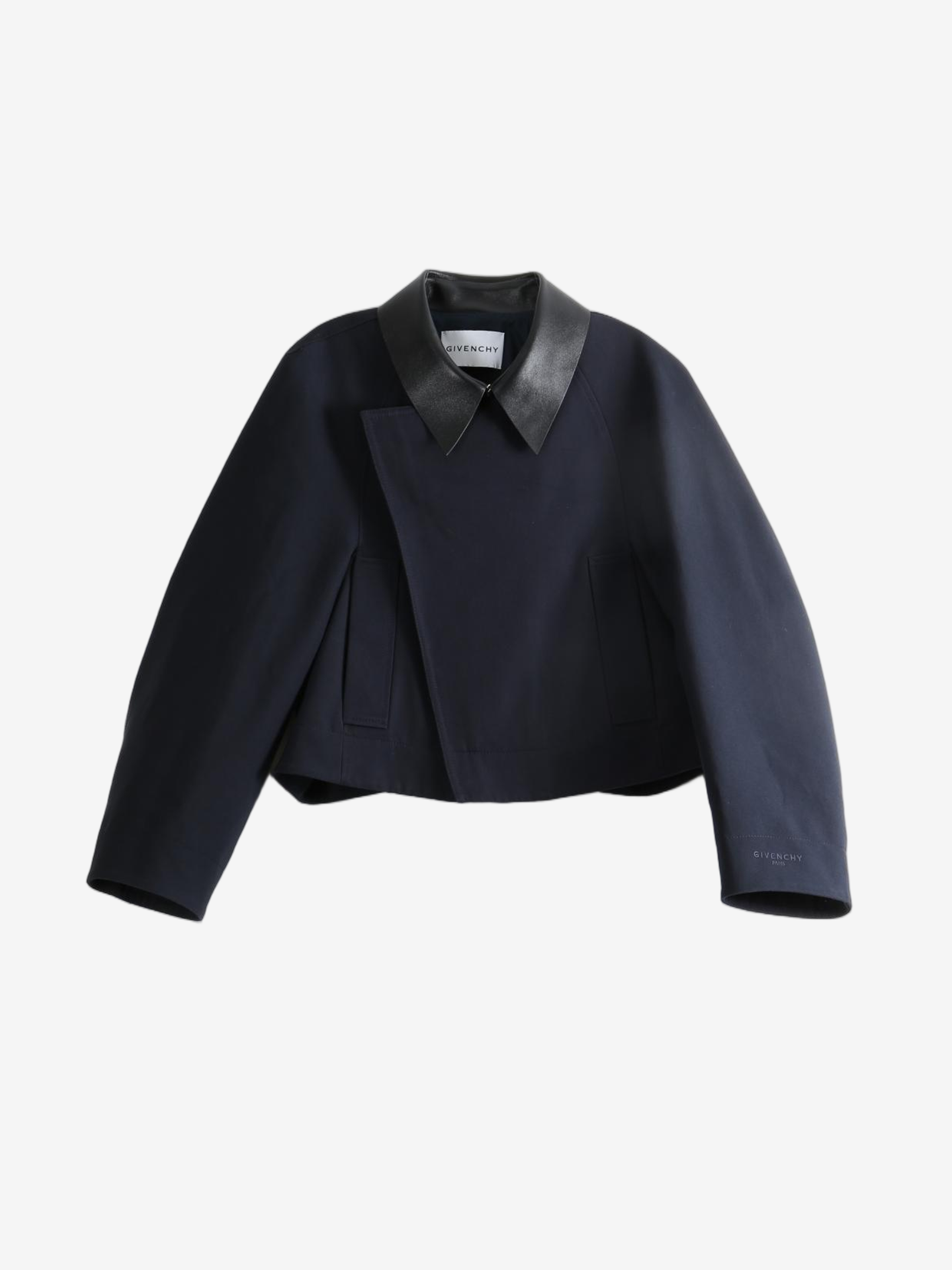 Black jacket, front view