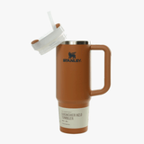 Brown home, front view