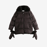 Brown jacket, front view