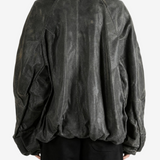 DOUBLET - Unisex Deflated Balloon Leather Jacket