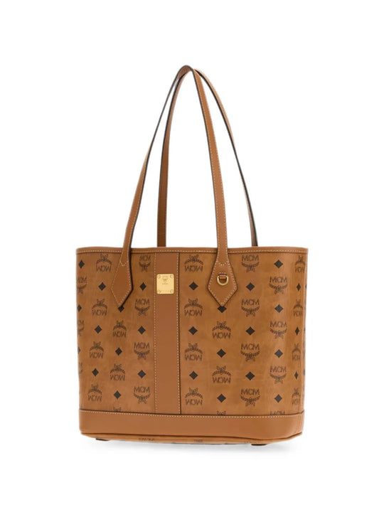 Tan bag, front view