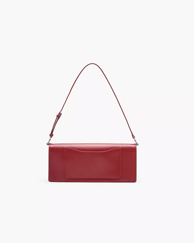 Red bag, back view