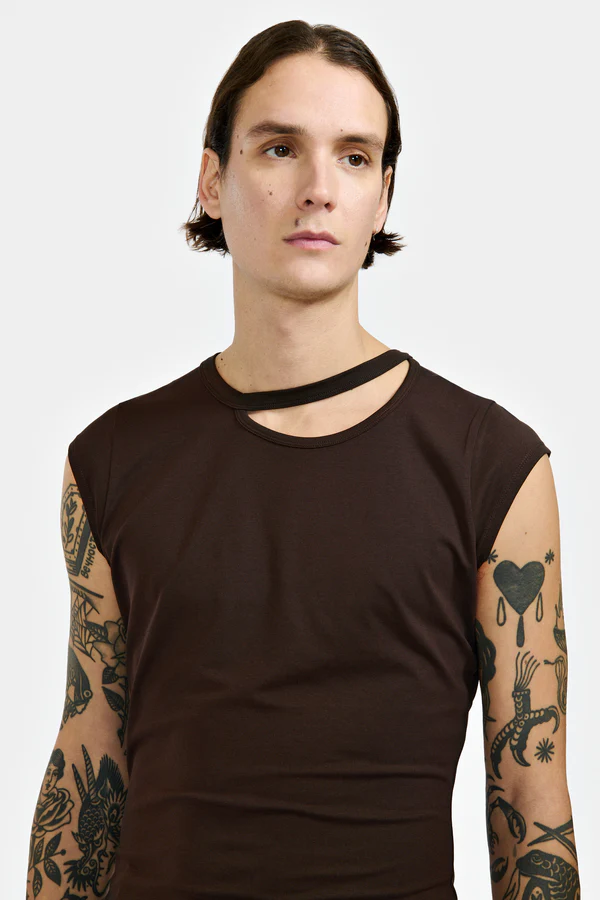 LOUIS GABRIEL NOUCHI Unisex In Lyocell Short Sleeves T-Shirt