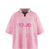 Pink t-shirt, front view