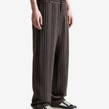 Brown pants, full body view