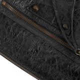 Close up of Black bag, showing detail